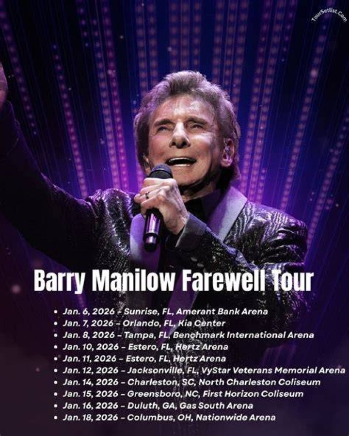 Important Concert news Barry Manilow Hits 2023 at Amway Center in
